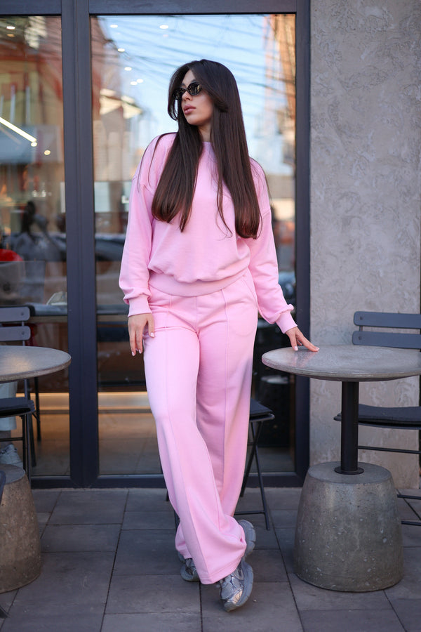 Костюм з Світшотом і брюками палаццо