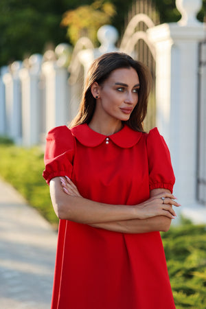 Червона сукня міні Amélie