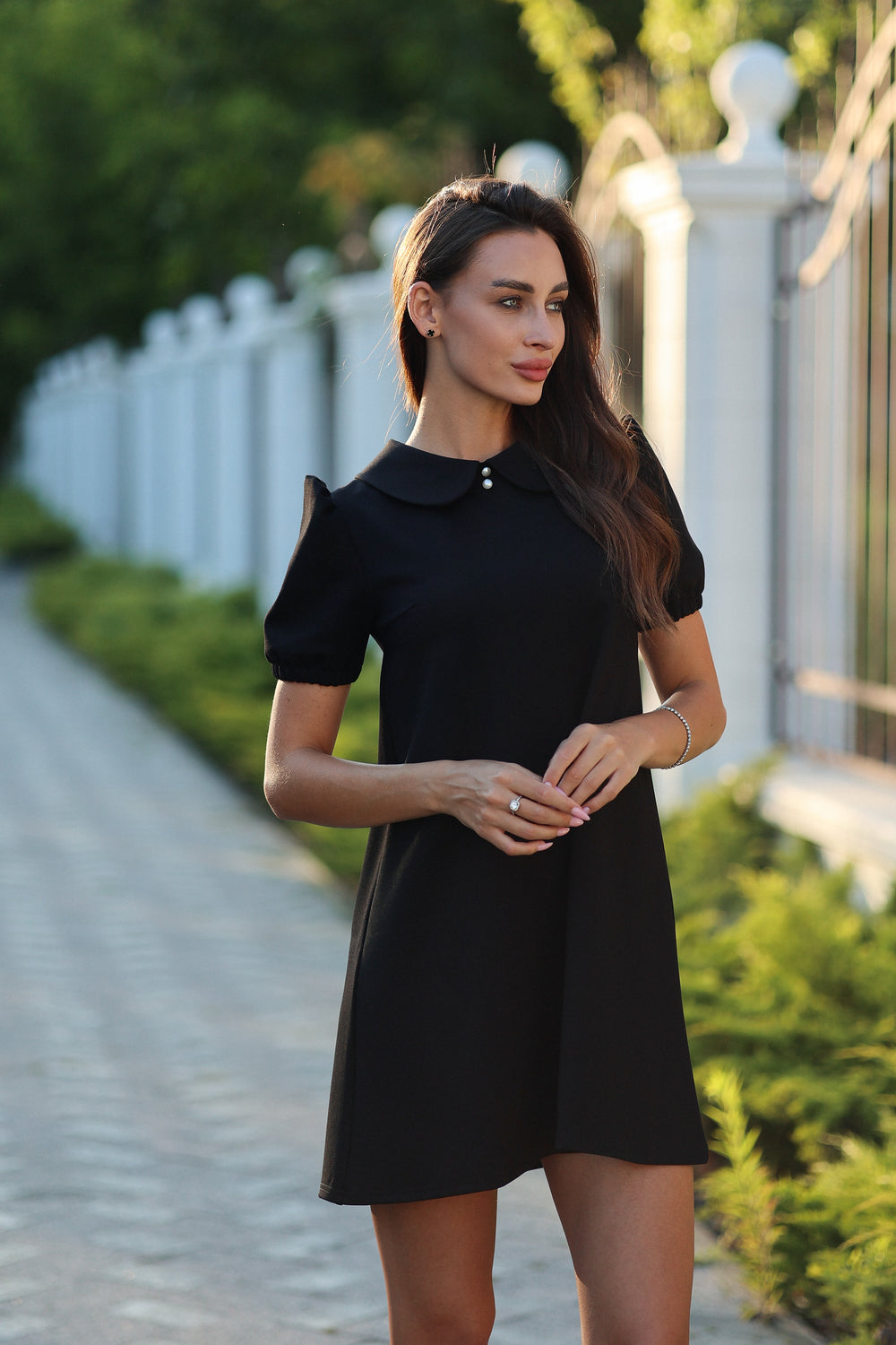 Чорна сукня міні Amélie
